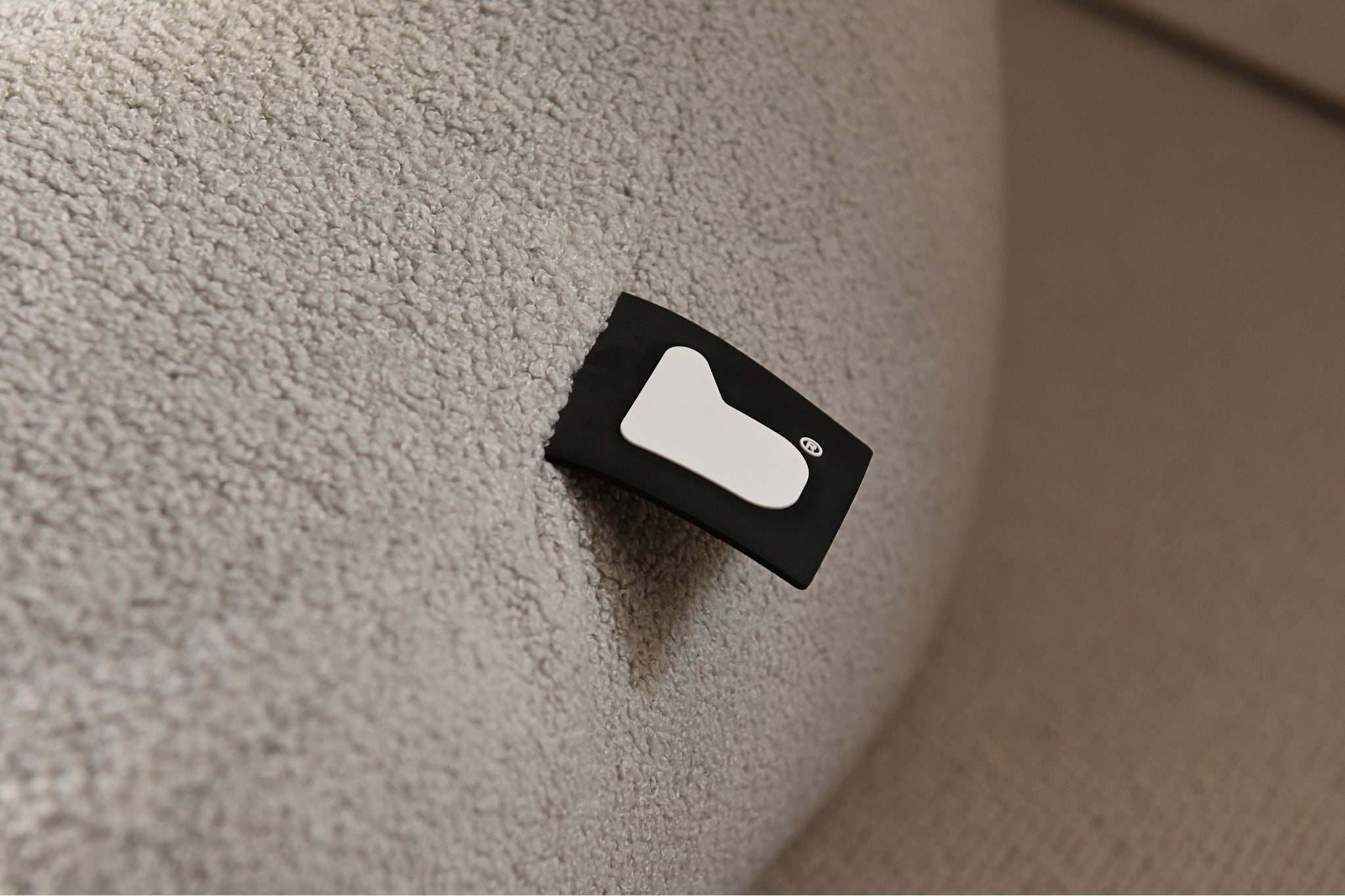 Extreme Lounging Mini B-Bag Soft Grey Teddy Indoor